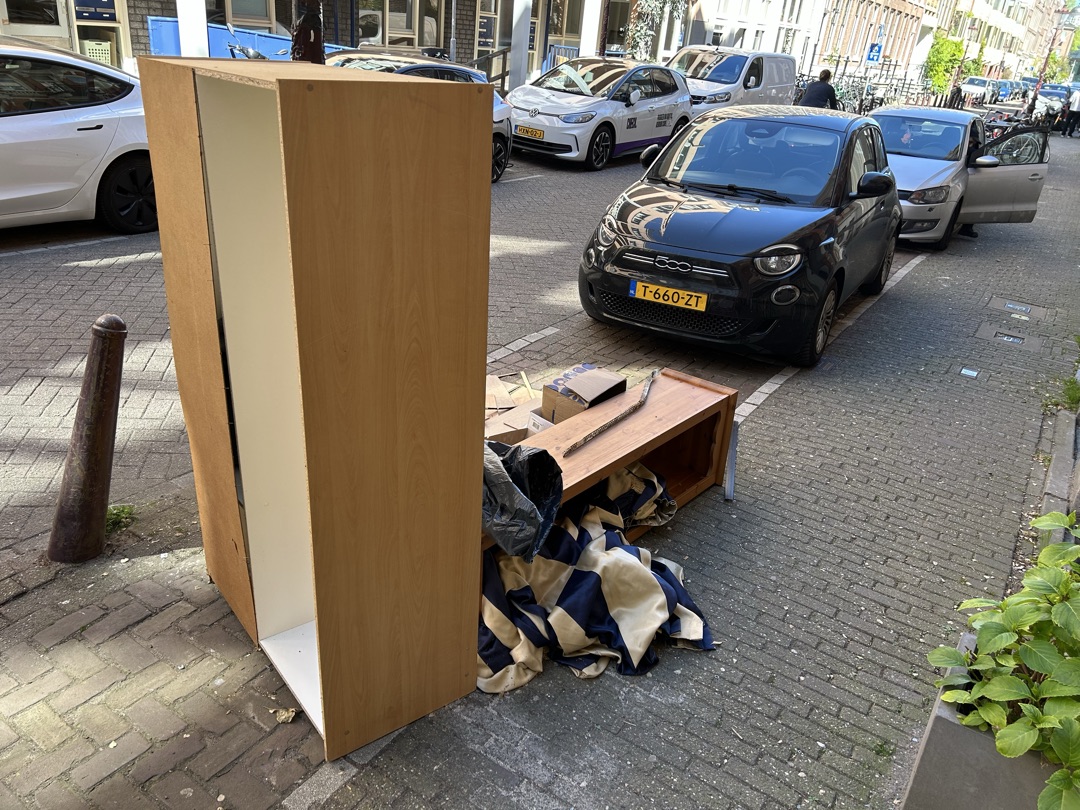 Item found on Amsterdam, Weesperbuurt/Plantage, Nieuwe Kerkstraat 105 1