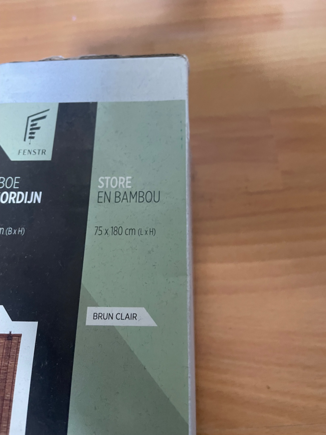 Bamboe rolgordijn 2