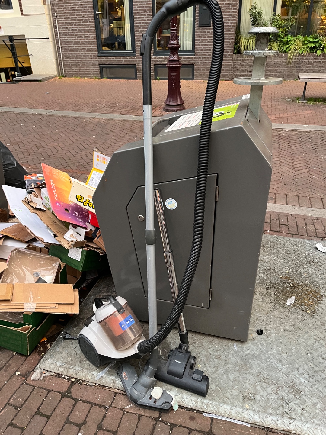 Werkende stofzuiger 1