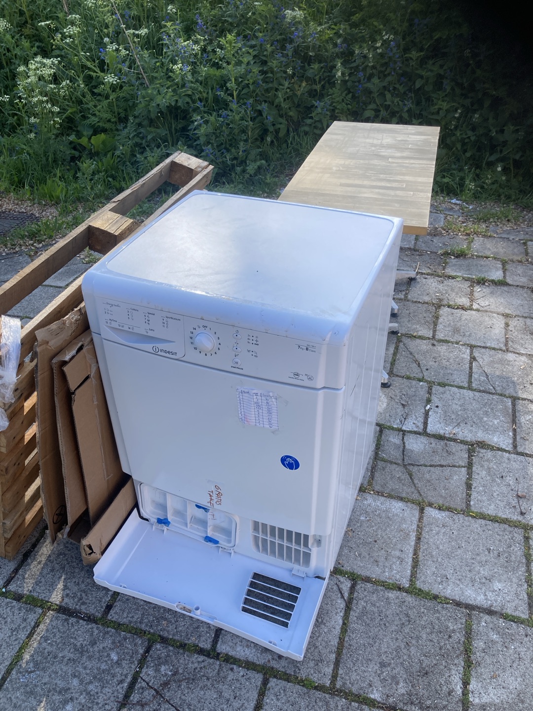Dryer and table 2