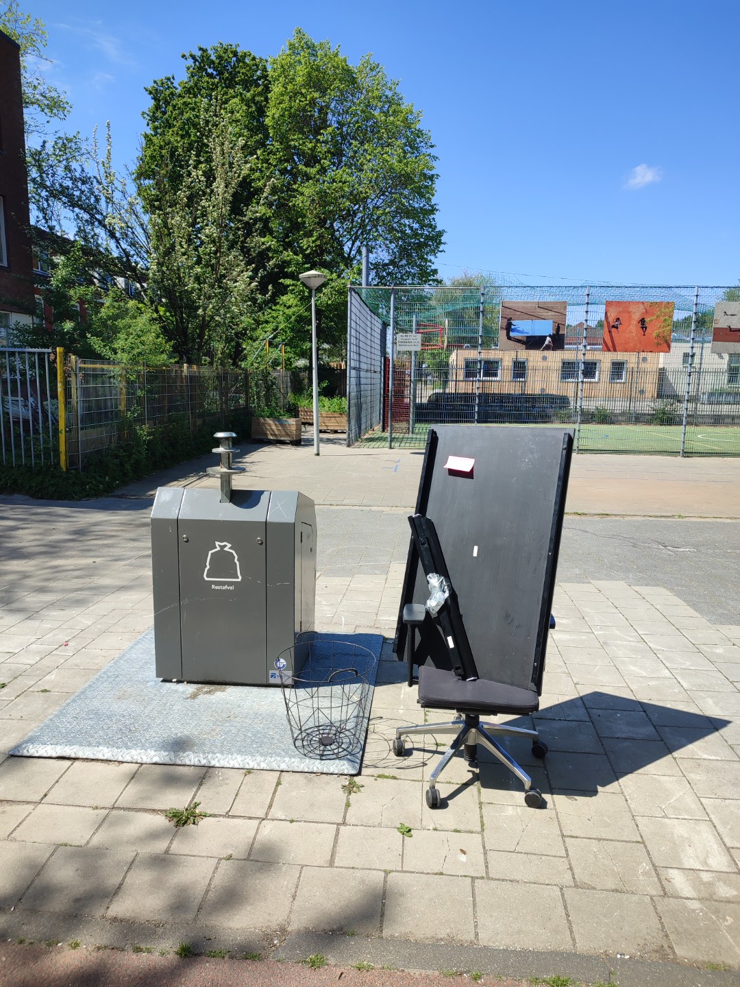 Desk and chair 1