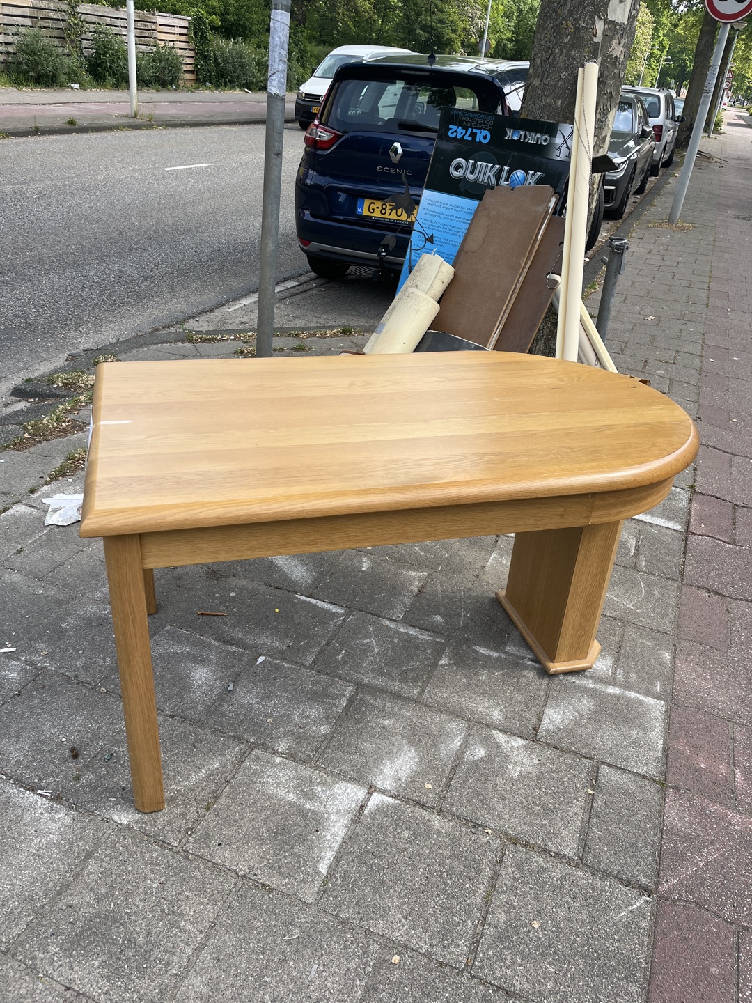 Uitschuifbare tafel 1