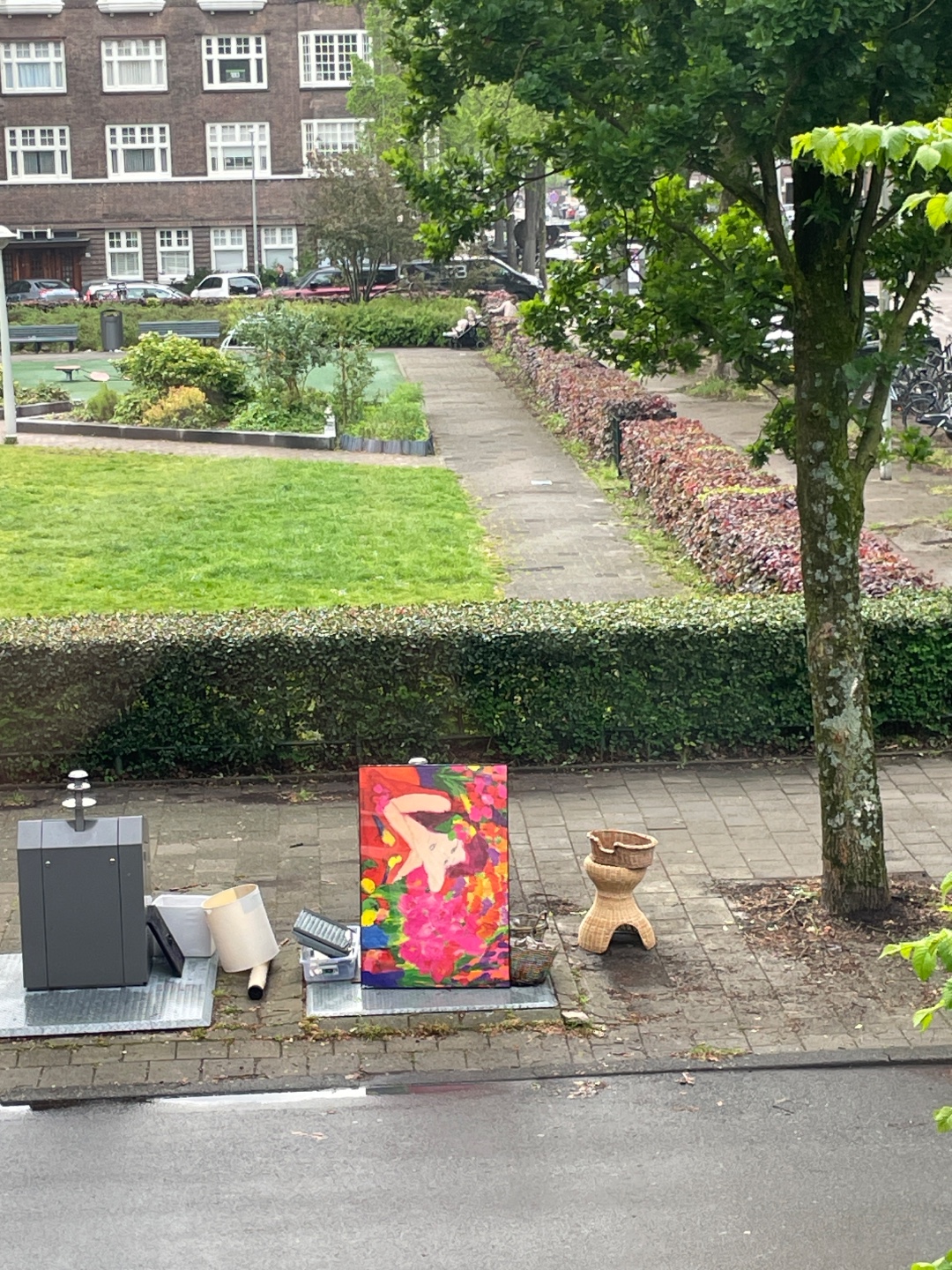2x kattenmand en grote lijst met Ting 1