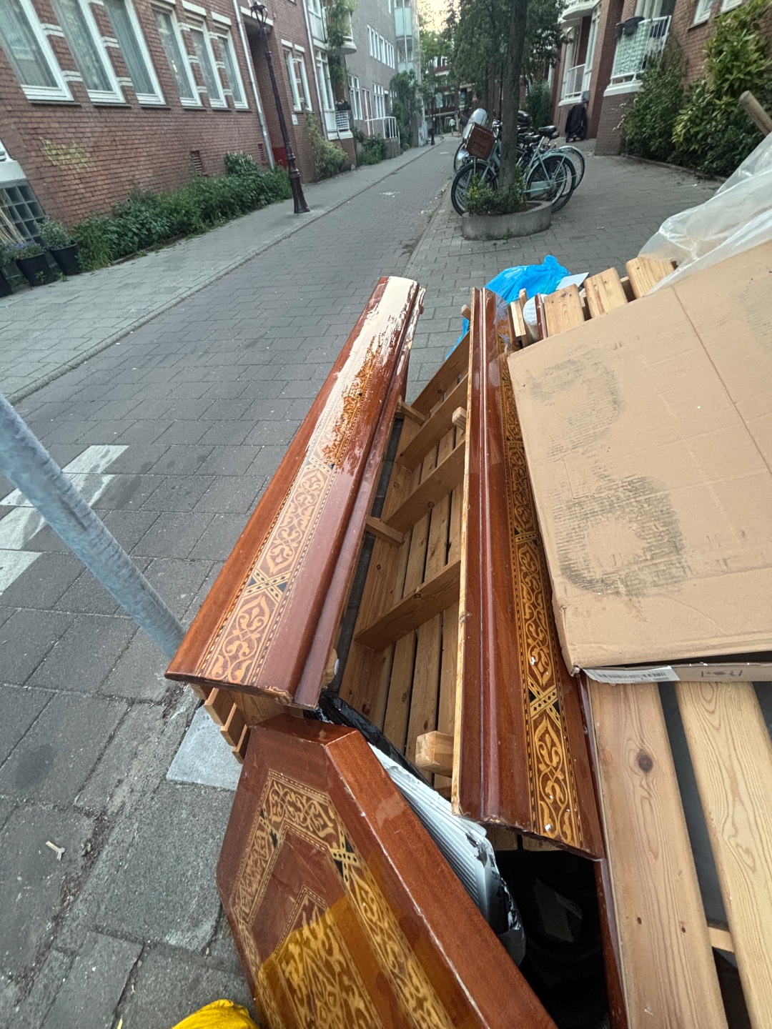 Gave buiten bank lijkt met mooi patroon! 2