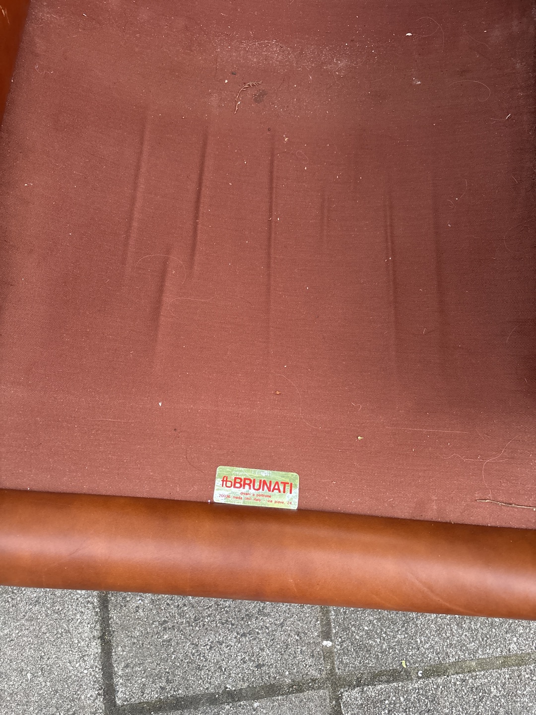 Brunati leather chair 2