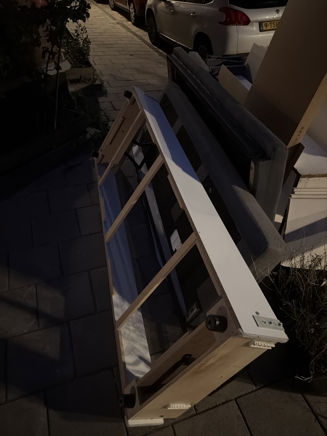Foldable sofa bed IKEA FRIHENTEN