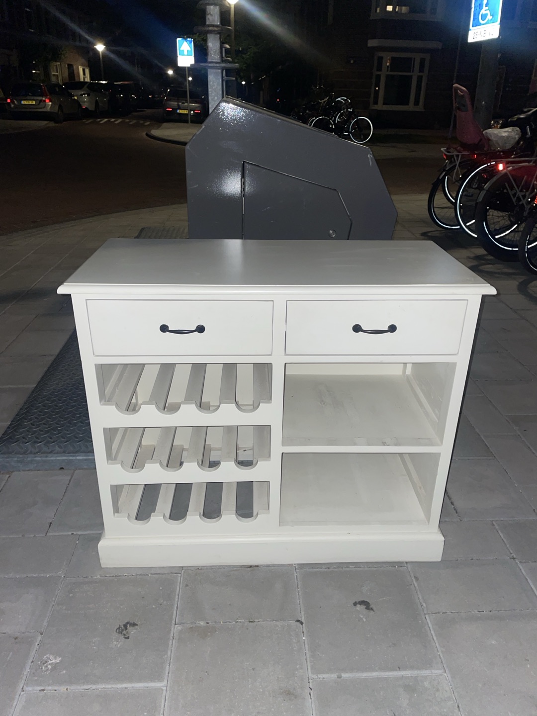Cupboard for wine and storage in mint condition 1