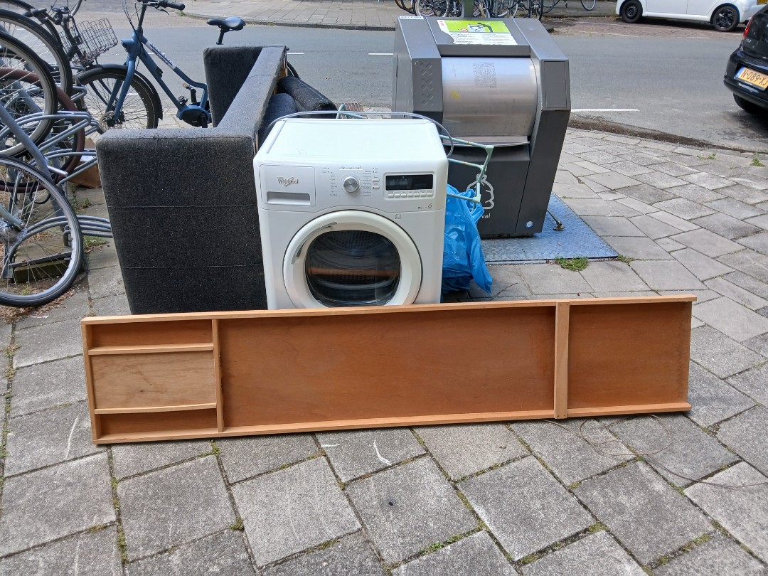 Wasmachine en sjoelbak zonder stenen 1