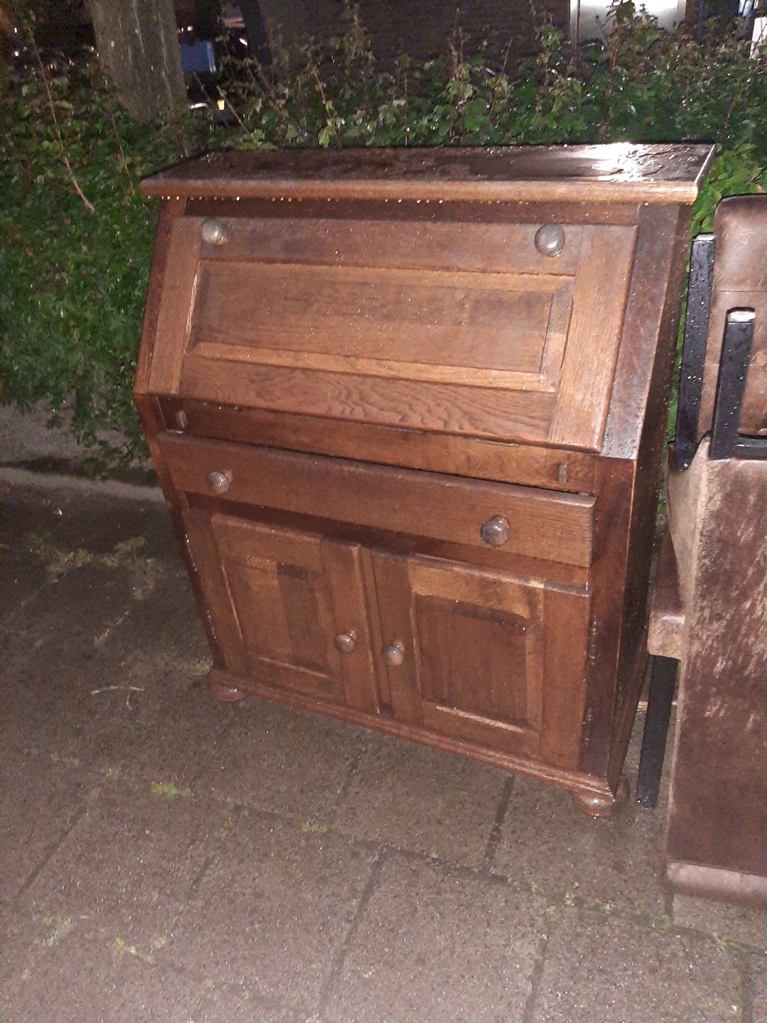 secretaire/old desk in front of house 62 3