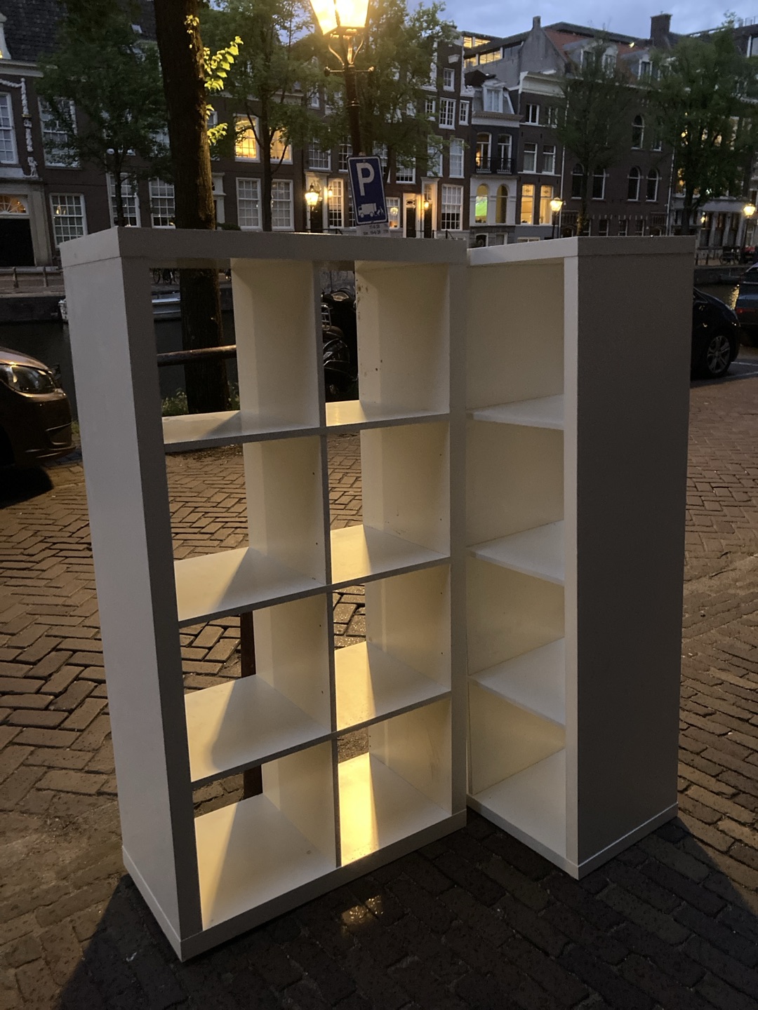 Two Kallax cabinets by IKEA, perfect conditions 1