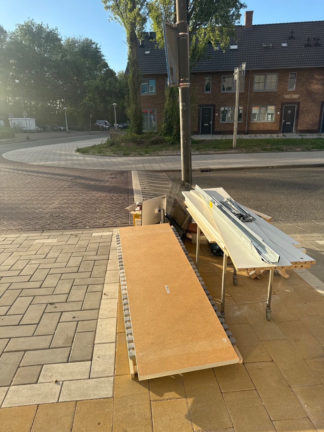 Full IKEA BRIMNES bed 1
