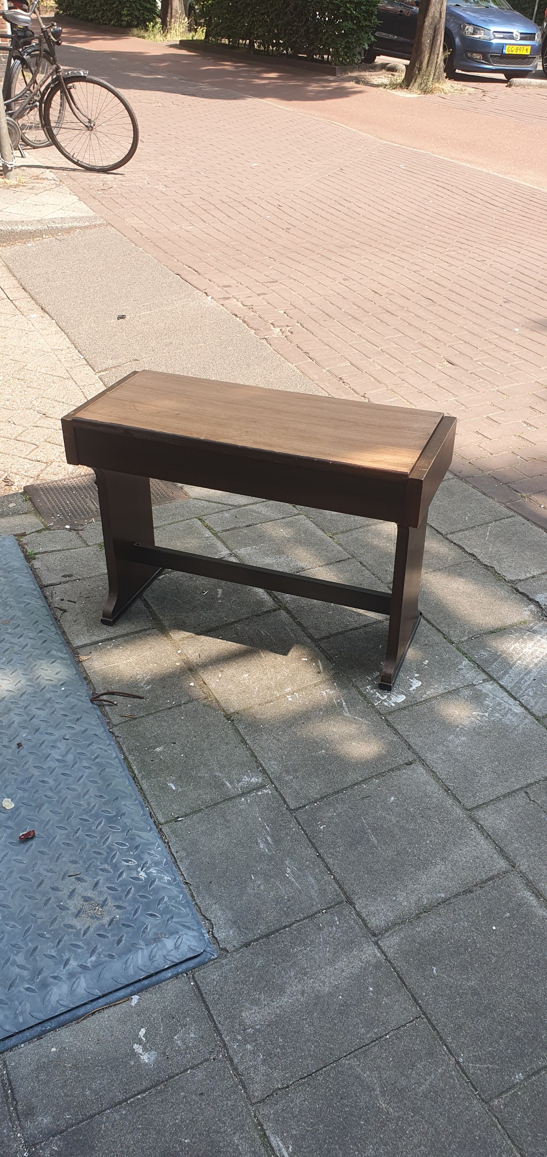 Piano bench/kastje met klep 1