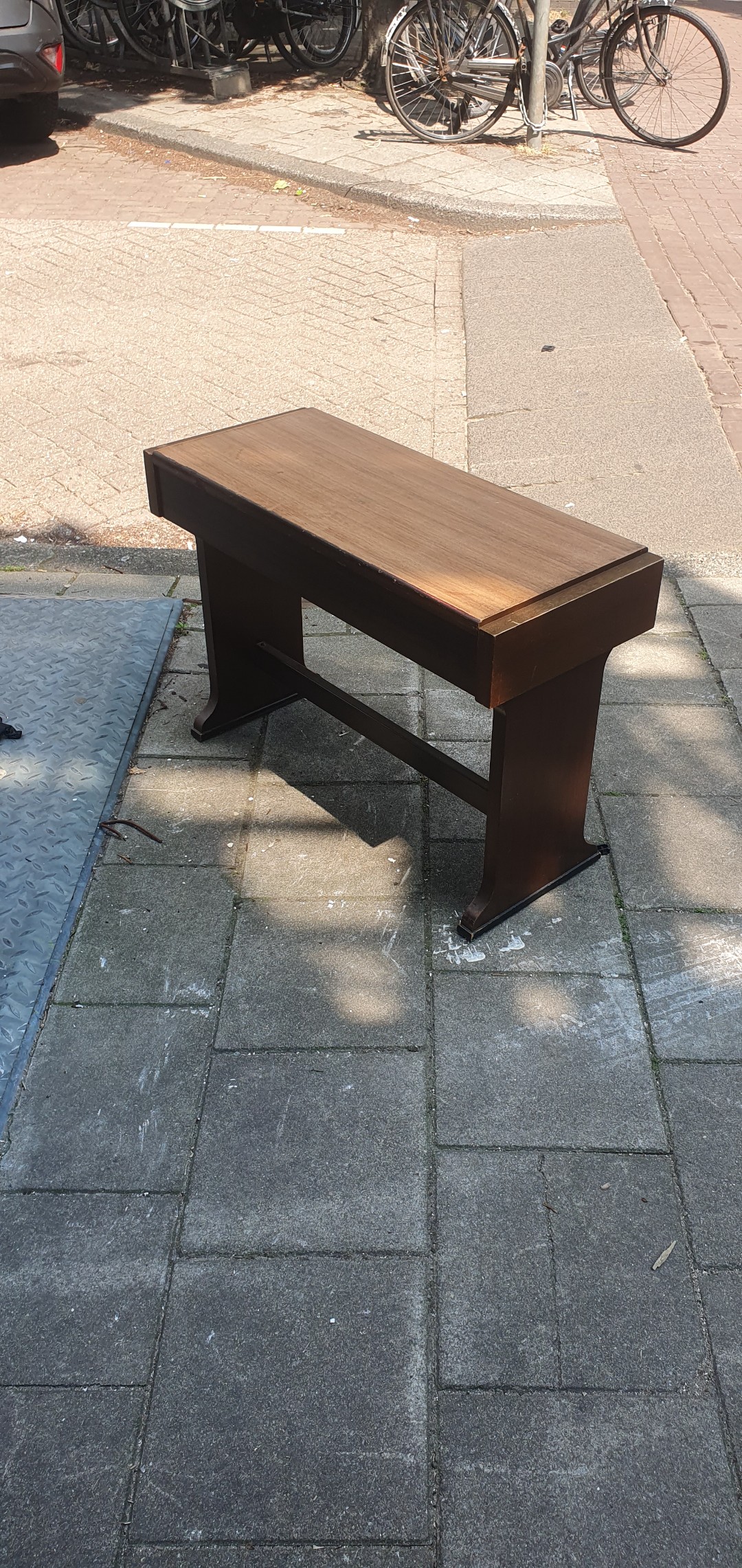 Piano bench/kastje met klep 2