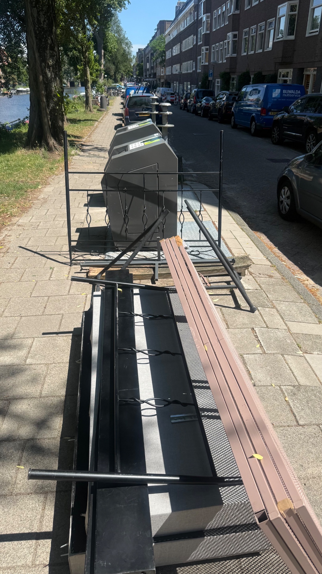 2 persons bed, auping 1,40 bij 2 meter 1