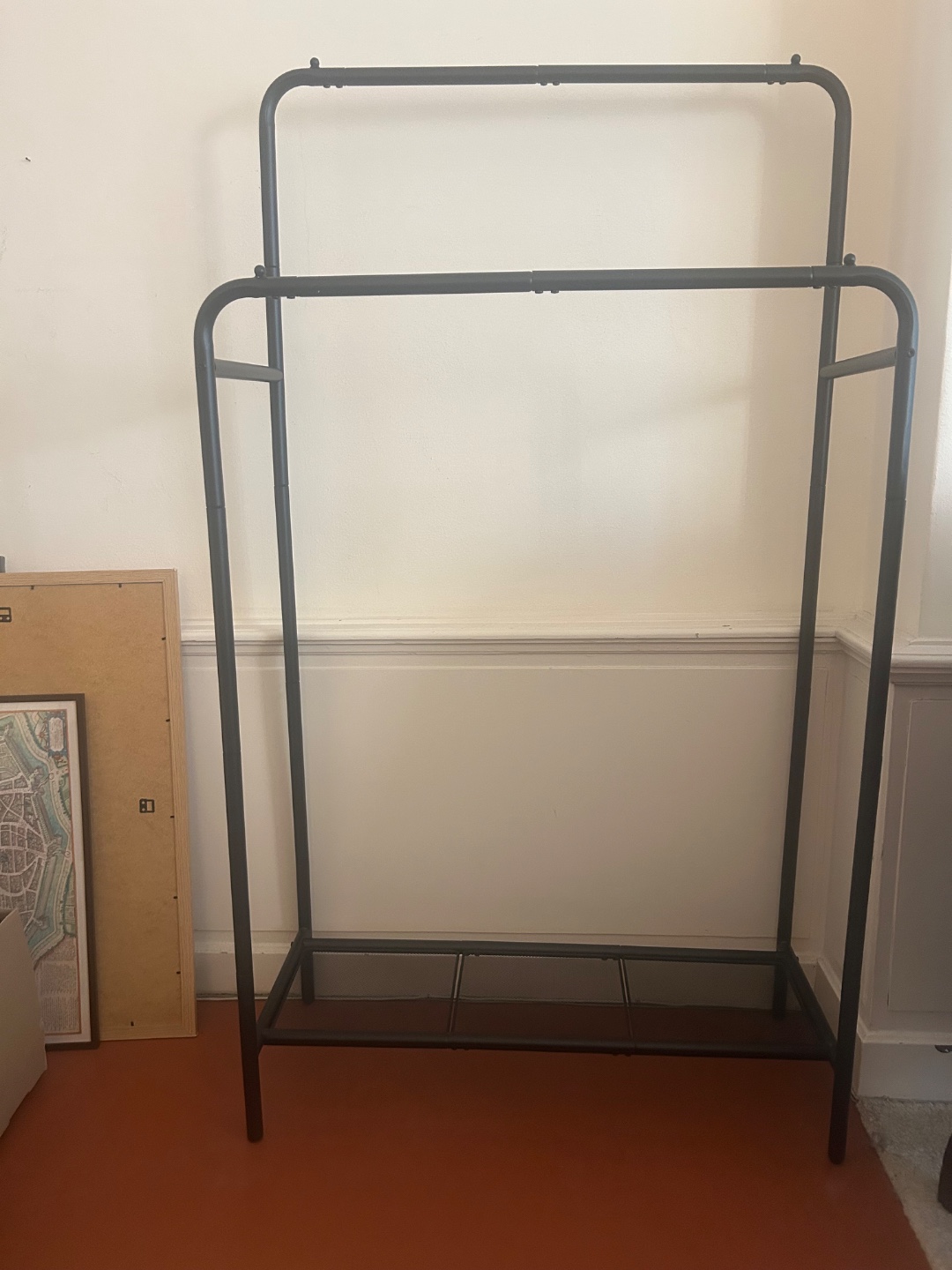 Free book cases, desk and chair, coat rack. Pickup from Vondelstraat 57, ground floor, needs to be out by July 7. Message me for more information! @le.dorothea

2 IKEA Billy bookcases 40*202*28
IKEA Kallax 77*94*39 
IKEA Vihals table 125*75*74
Coat rack 95*170*40 3