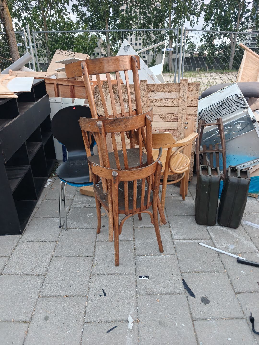 Several chairs, cabinets and tables 2