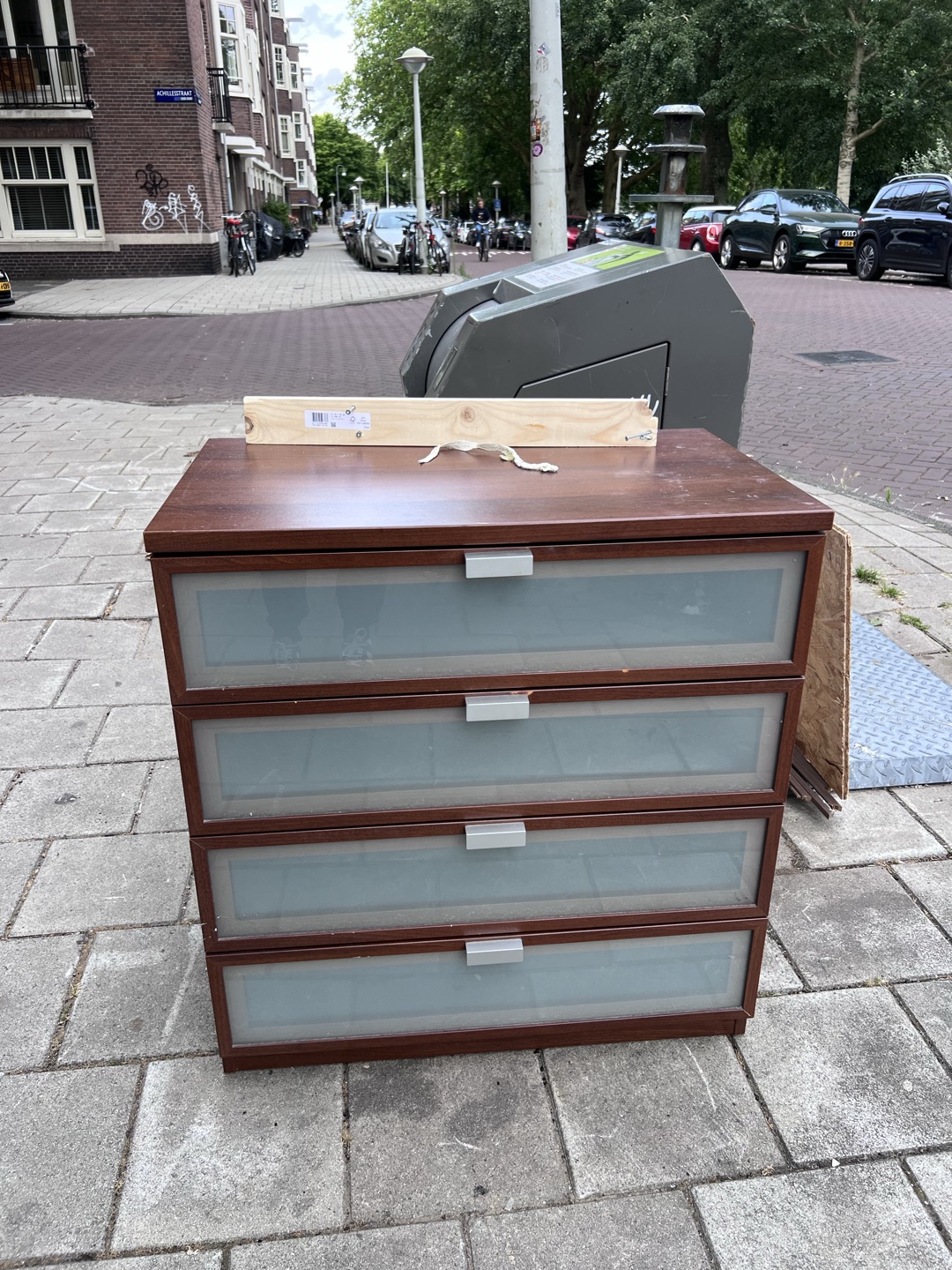 Kruising stadionkade 101 met de Achillesstraat 1