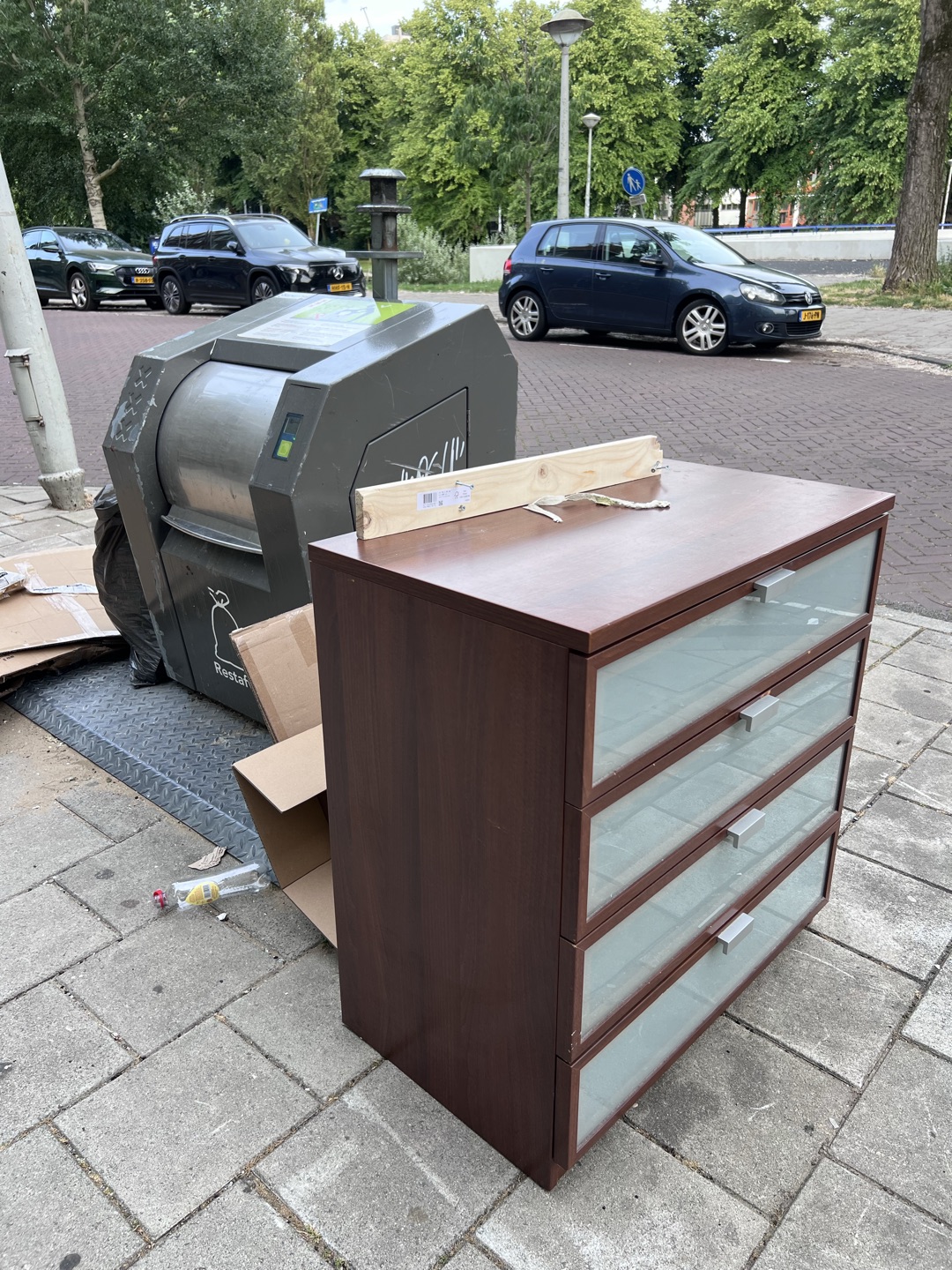 Kruising stadionkade 101 met de Achillesstraat 2