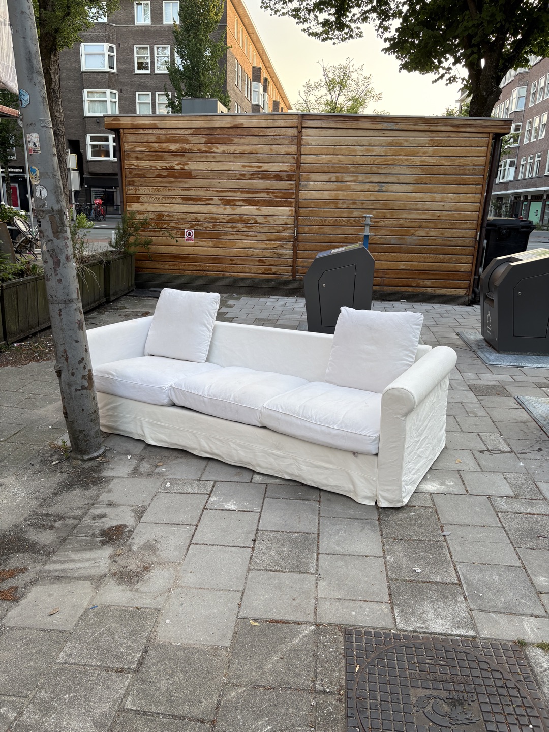 White couch 1