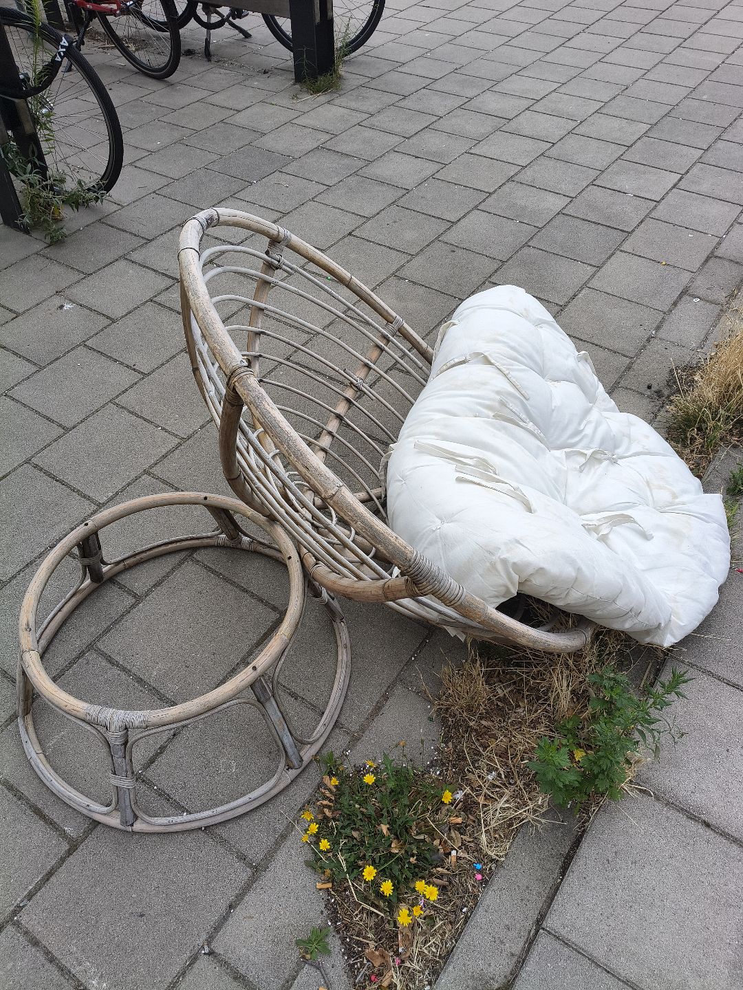 Bamboo lounger. 1