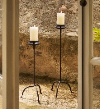 Tripod candlestick